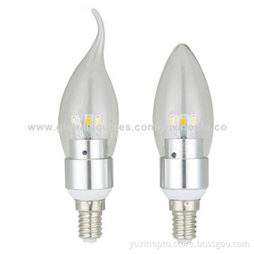 5W LED Candle Light, SAA, CE and RoHS Marks